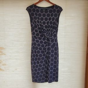 Lauren Ralph Lauren Size 10 Bodycon Dress - Navy